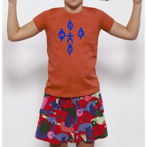 T-shirt Fille rouge - Cavaliers Bozo