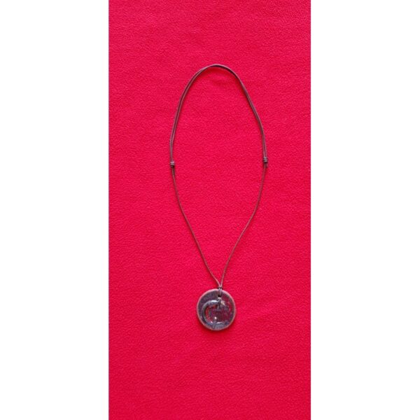 Collier en terre cuite-Le fer Bambara Fait main