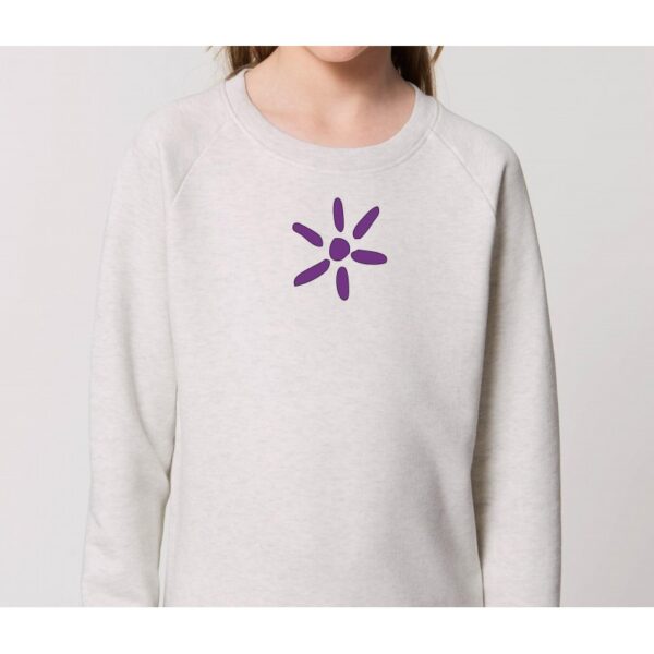 Sweat Enfant Unisexe-Le soleil Bozo violet