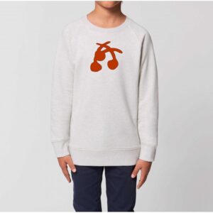 Sweat Enfant Unisexe-Les animaux Bozo orange