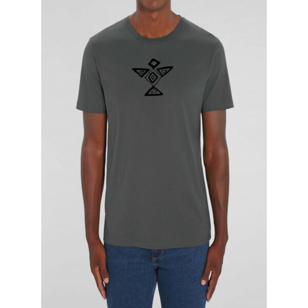 T-shirt Unisexe anthracite-La Puissance  Bozo – Image 3