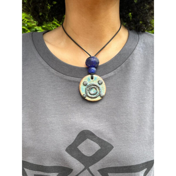 Collier en terre cuite-Venus Bozo Fait main – Image 4
